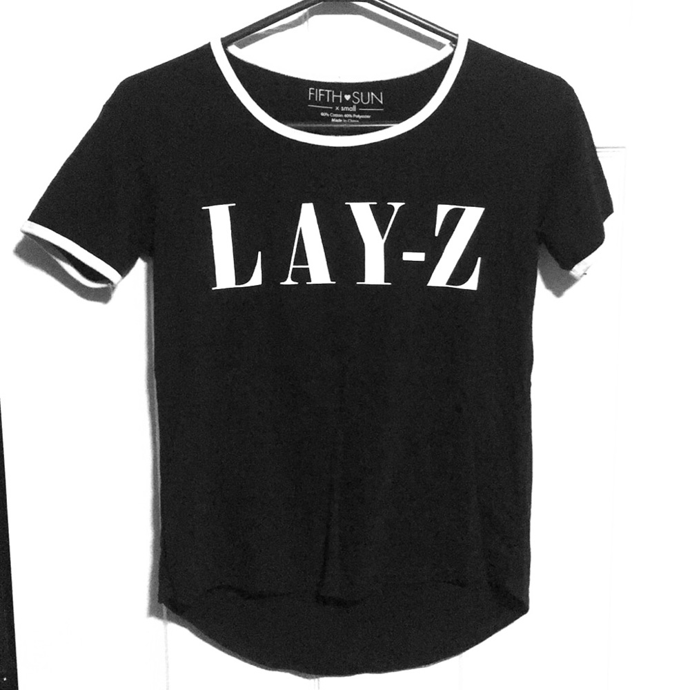 LAY-Z XSmall Tee - high low length
